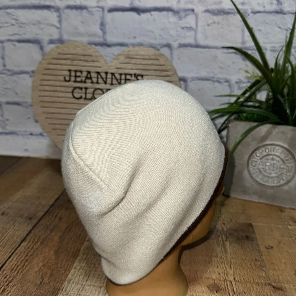Khaki And Brown Uniform Work Beanie Great Republic
